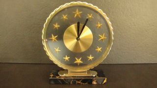 Art Deco 8 Day Bayard Clock France No Jaeger Omega Ato