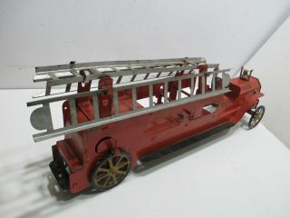 1909 Dayton Schieble DP Clark Hill Climber Friction Ladder Firetruck Toy,  Truck 4