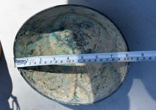 Ancient Persian Luristan Mesopotamian Pottery Bowl Areas Of Iridescence Restored 11