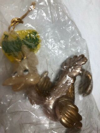 1960s Russ Berrie Oily Jiggler Ostrich in Bag w Tag 6