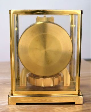 Jaeger LeCoultre Atmos Clock Classic Wood Dial 3