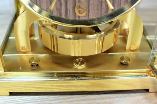 Jaeger LeCoultre Atmos Clock Classic Wood Dial 7