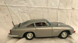 1965 Gilbert James Bond 007 Aston Martin DB5 Tin Toy Box 4