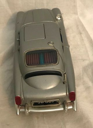 1965 Gilbert James Bond 007 Aston Martin DB5 Tin Toy Box 6