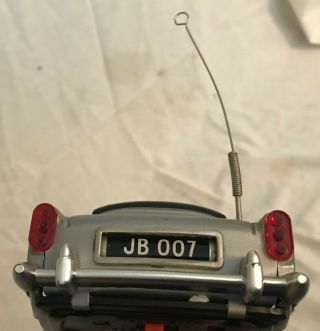 1965 Gilbert James Bond 007 Aston Martin DB5 Tin Toy Box 8