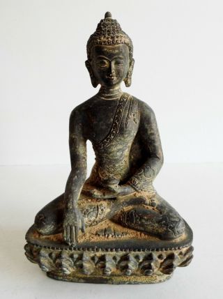 Wonderful Old Chinese Bronze Buddha Statue - Rare Early Example - Piece