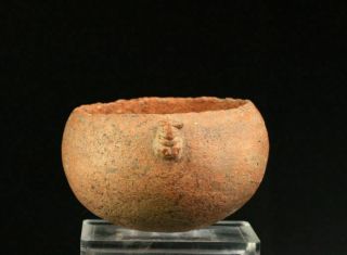 Sc Interesting Pre Columbian Pottery Bowl 