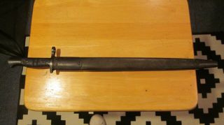Ww 1 Remington Model 1913 Bayonet Made For British Government Dated 1916