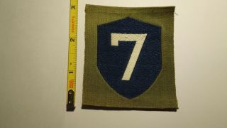 Extremely Rare Wwi Vii Corps Liberty Loan Style Patch.  Rare