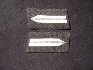 PAIR WWII GERMAN RAD ENLISTED MANS RANKING COLLAR TABS 4