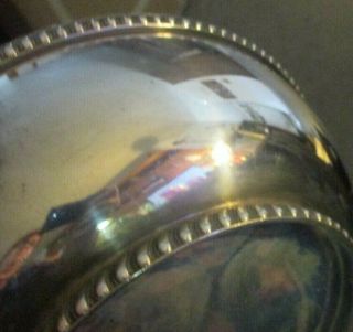 Wallace Silver Soldered USN Navy Handled Covered Dish 4