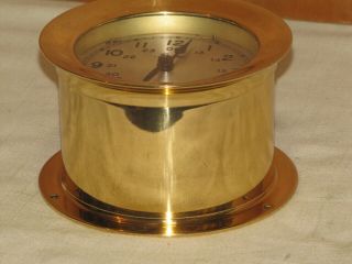 CHELSEA SHIPS BELL CLOCK BOSTON MODEL 4 1/2 