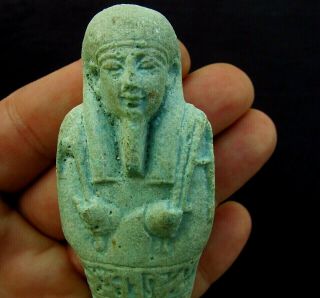 Rare Ancient Egyptian Pottery Statuette God Circa 900 Bc (, 971)