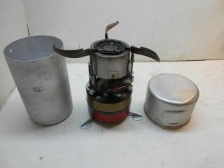 Vintage Us Military M - 1950 Camp Stove With Case