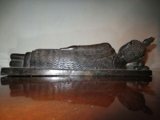 Reclining Bronze Buddha Statue from Sri Lanka Ceylon 5