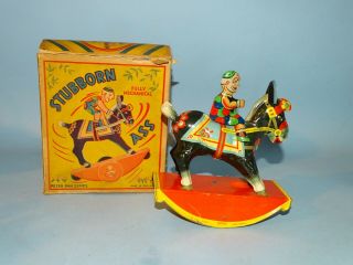 Stubborn Ass Tin Windup Toy Box Gama