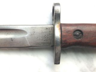 Vintage WWI Vickers 1907 Bayonet 6