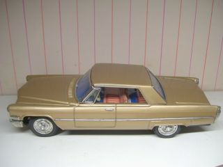 BIG 10 - 1/2” Bandai Japan tin friction 1966 Cadillac EXC, 3