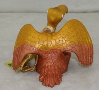 Oily Jiggler Russ Berrie 1967 Untouchables Vulture Buzzard Golden Yellow Kwazy - L 3