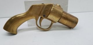 Vintage Us Navy Brass Firing Key Mark Xiv Mod.  1 Militaria W/ Serial Number