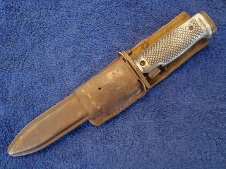 M5A1 TURKISH BAYONET FOR THE M1 GARAND - COMPLETE w/ LEATHER FROG & WEB STRAP 2 7