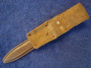 M5A1 TURKISH BAYONET FOR THE M1 GARAND - COMPLETE w/ LEATHER FROG & WEB STRAP 2 9