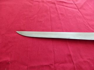 Rare Antique Authentic Japanese TANTO (sword) w/White Sheath EDO 3