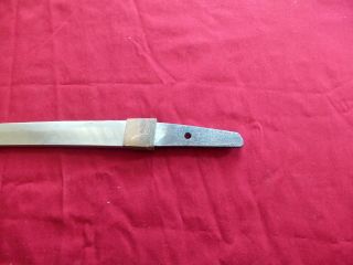 Rare Antique Authentic Japanese TANTO (sword) w/White Sheath EDO 9