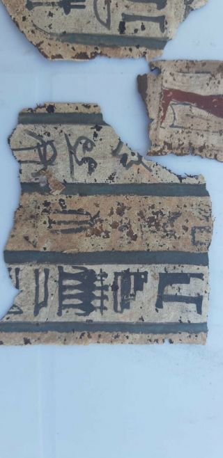 An Egyptian Pharaonic Cartonagge Fragments 10
