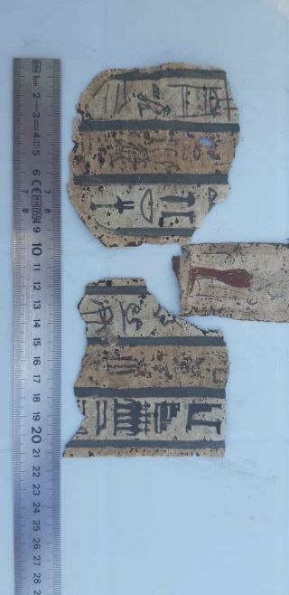 An Egyptian Pharaonic Cartonagge Fragments 12