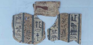 An Egyptian Pharaonic Cartonagge Fragments 2