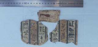 An Egyptian Pharaonic Cartonagge Fragments 8
