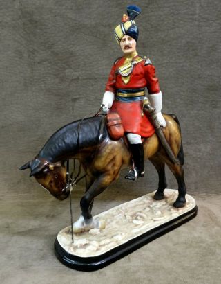 Michael Sutty Soldier Figure On Horse " 18th Bengal Lancers " Model 39,  Col.  India