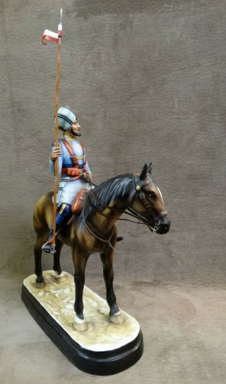 MICHAEL SUTTY SOLDIER FIGURE ON HORSE 
