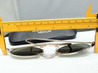 Vintage RAF ANTI GLARE SUNGLASSES 22G/1398 TYPE G MEDIUM AIRCREW & HARD CASE VGC 11