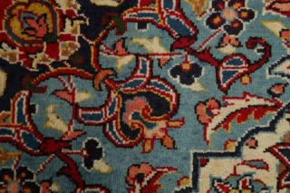 Vintage Traditional Floral RED Persian Oriental Hand - Knotted Wool Area Rug 10x13 12