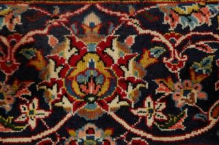 Vintage Traditional Floral RED Persian Oriental Hand - Knotted Wool Area Rug 10x13 7