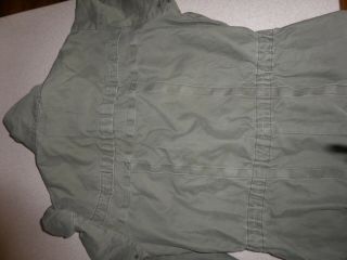 Vintage Jumpsuit Coveralls Western Germany Army Olive Drab Flag Military Medium 11