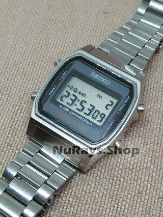 vintage Seiko Sports 100 digital A914 diver alarm chronograph japan 2