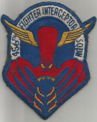 Us Air Force Usaf 456th Fighter Interceptor Squadron Patch Japanese Made F - 105