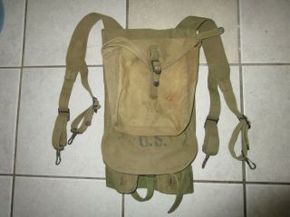 Us Army 1941 Dated M1928 Haversack Pack