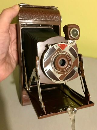 Outstanding 1A Gift Kodak Camera with cedar box & RARE instruction booklet 2