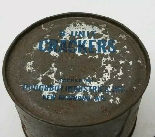 Rare 1948 US Army Mystery ' C Ration ' - B - Unit - Crackers - Post WWII - 5 - in - 1? 2
