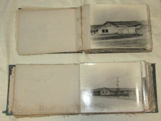 Rare WWI Album Set Photographs of Typical & Buildings Camp Sevier SC 7