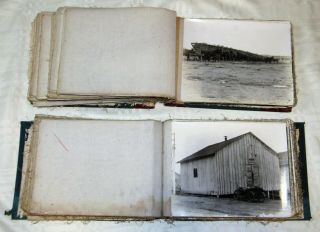 Rare WWI Album Set Photographs of Typical & Buildings Camp Sevier SC 8
