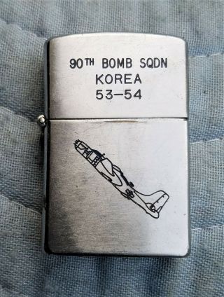 Korean War 90th Bomb Squadron Prince Lighter 1953 - 54