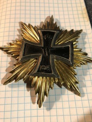 Ww1 Iron Cross 1914 Breast Star