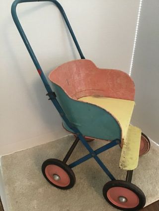 Vintage Metal Stroller 2