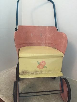 Vintage Metal Stroller 4