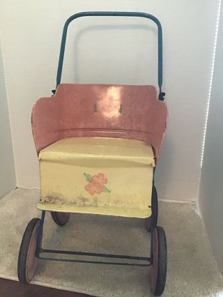 Vintage Metal Stroller 7